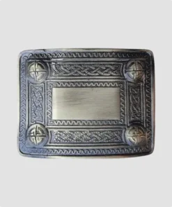 Handmade Antique Celtic Knot Kilt Belt Buckle