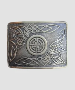 Handmade Celtic Swirl Kilt Belt Buckle