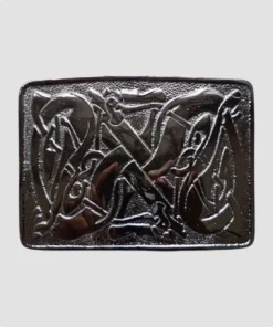 Handmade Celtic Weave Kilt Belt Buckle
