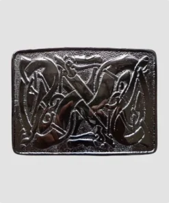 Handmade Celtic Weave Kilt Belt Buckle