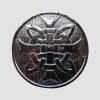 Handmade Cross Round Kilt Belt Buckle