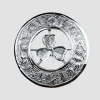 Handmade Irish Shamrock Kilt Brooch