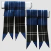 Handmade Ramsay Tartan Kilt Flashes