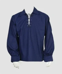 Handmade Scottish Navy Ghillie Shirt