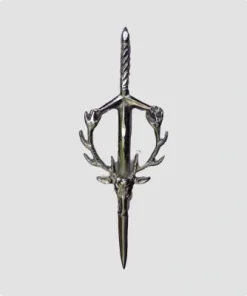 Handmade Stag Head Kilt Pin