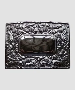 Handmade Thistle Flowers Kilt Belt Buckle