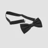 Premium Quality Black Pre-Tied Bow Tie