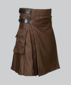 Premium Quality Brown Utility Kilt