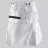 Premium Quality White Utility Kilt